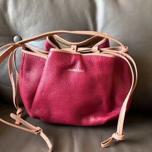 Beautiful Red See By Chloe Crossbody Purse Excellent Condition